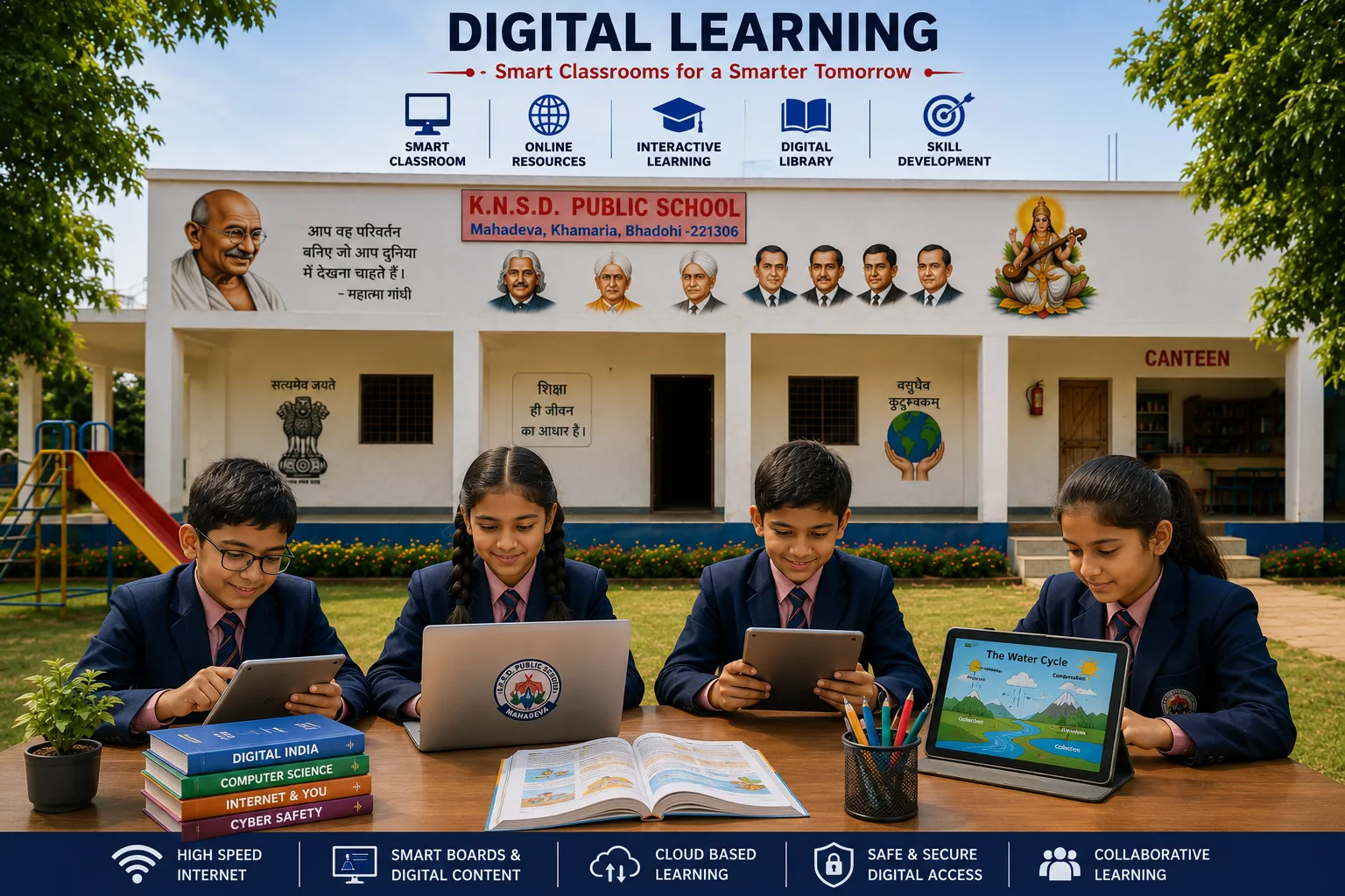 Digital Learning at KNSD Public School