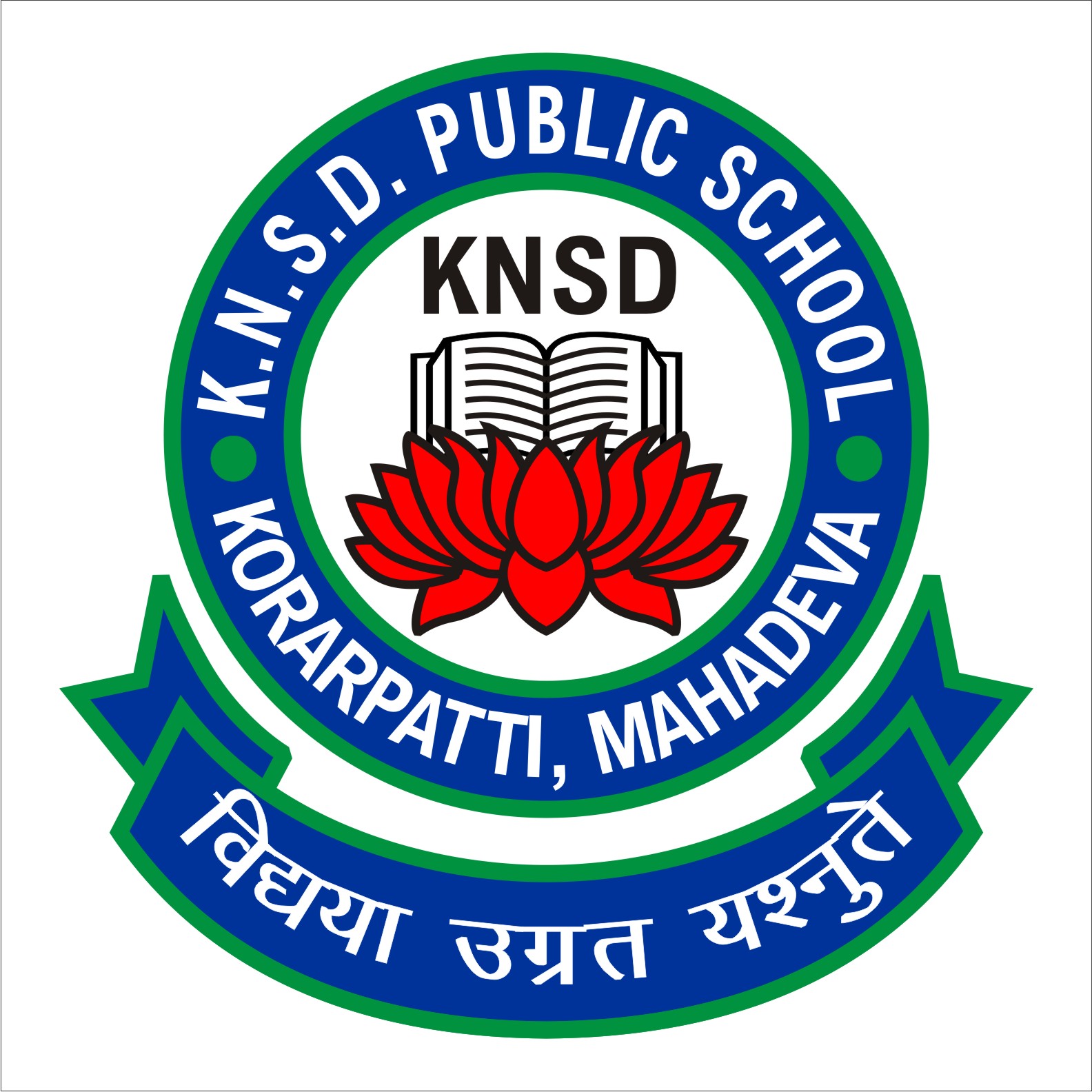 K. N. S. D. Public School Logo