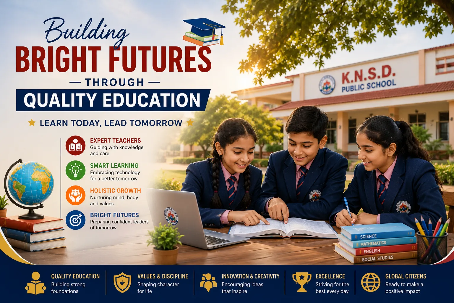 Quality Education at KNSD Public School Mahadeva